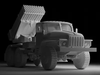 BM21-Grad easy Assembly Kit  3D print model