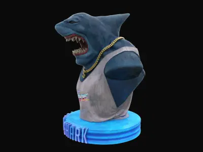 Loan Shark Bust 3D model