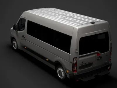 Renault Master L3H2 Minibus 2020 3D model