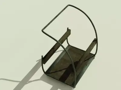 trolley Low-poly 3D model buy