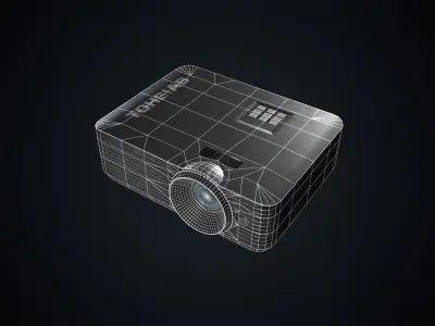 Projector Game Ready Assets Low-poly 3D model