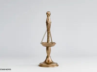 Vintage Balance Scale 3D model