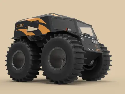 SHERP ATV 3D model purchase