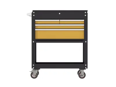 Drawer Utility Tool Cart 3D model