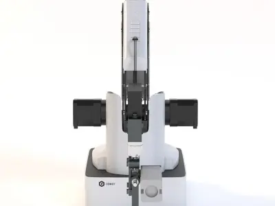 Designed  Desktop Dobot Magician Small Robotic Arm With Gripper 3D model