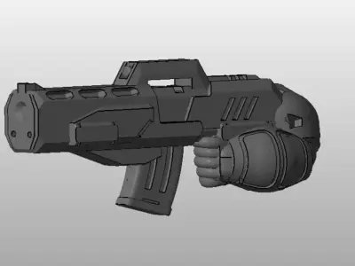 CHIBI-TECH SD - PYTHON MK-VII ARM 3D print model