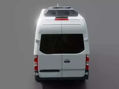 Mercedes Sprinter Passenger Van 2025  3D model