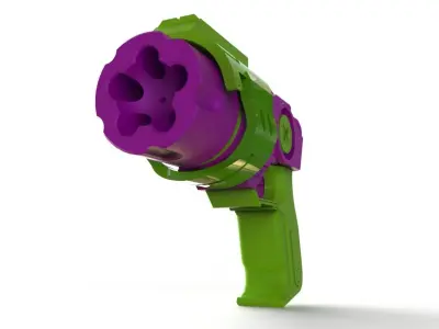 Toy gun 3D model 3D model purchase