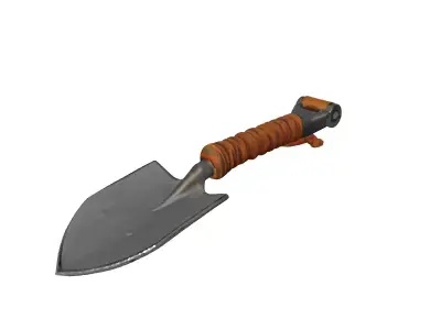 Tactical Survival Shovel 3D Model Low-poly 3D model