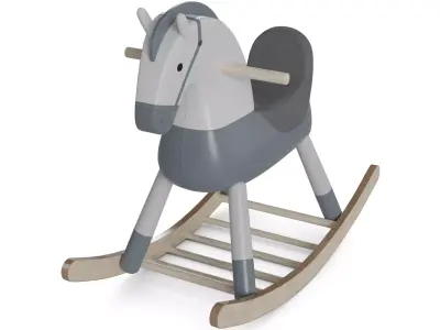 Rocking Ride-On Low-poly 3D model purchase