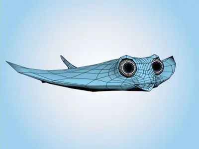 Stingray 3D model