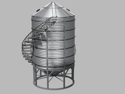 GRAIN BIN 3D model