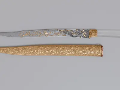 Ottoman Dagger 3D model