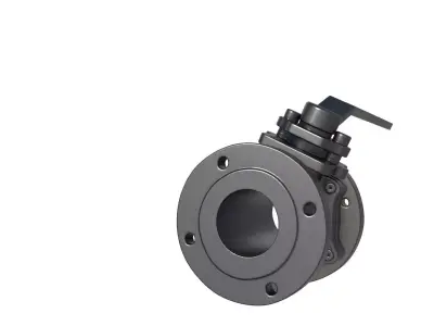 Radiator Valve - Pipe Valves - Steel Pipe Valves 3D print model