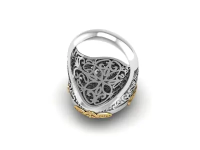Ring desing 3D print model 3D print model