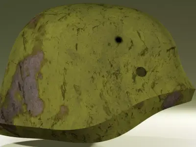 World War 2 helmet M1 WW2 Low-poly 3D model