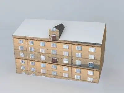 The Old Warehous Huddersfield Free 3D model