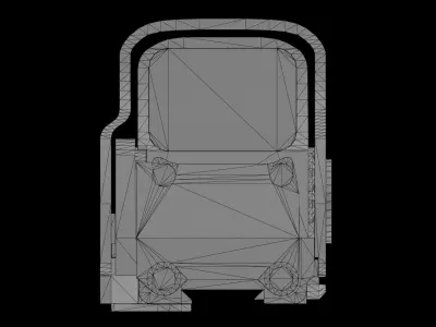 EOTech EXPS-2 Holographic Sight Low-poly 3D model
