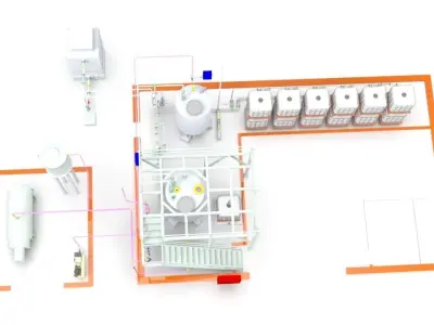 The 3D modeling and design of biodeisel drilling fluid 3D model