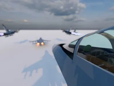 3d Model Sukhoi SU-34 Low-poly 3D model
