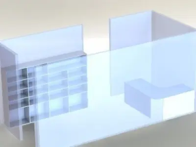 office layout Free 3D model