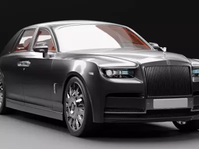 Rolls Royce phantom 3D model purchase