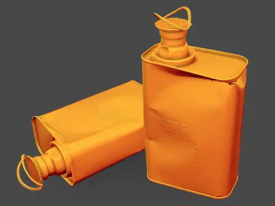 Transmission Fluid Can 3D model