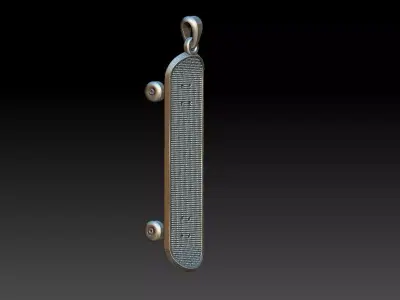 Skate Pendant  3D print model purchase