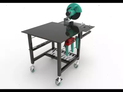 Welding Table 3D model