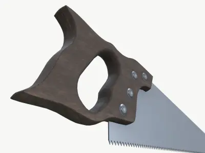 Hand Saw 3D model 3