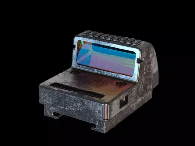 Module brake industrial Sight visier technology 3D model