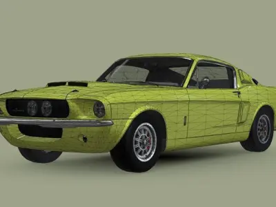 Ford mustang  Free 3D model