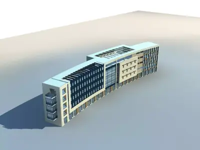 Office Building 3D model 401