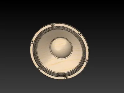 Eminence 15 inch woofer Free 3D model