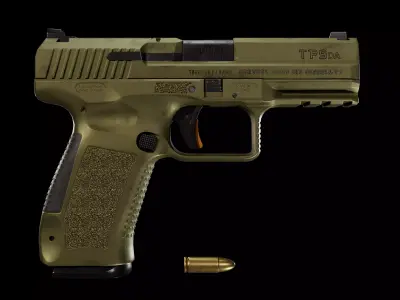 Canik TP9DA Low-poly 3D model