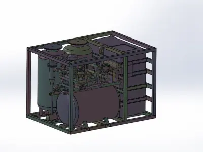 Water Filter 5m3hour Free 3D model