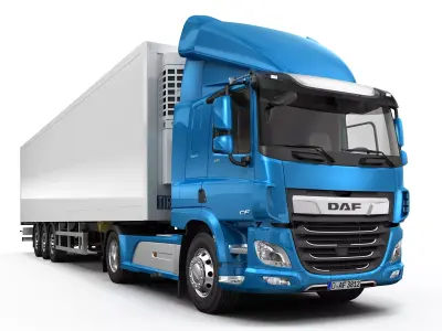 DAF CF Collection 2017 3D model