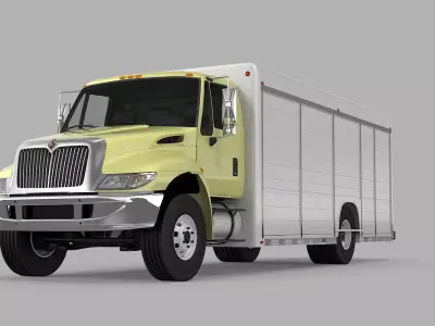 Beverage Delivery Truck 3D model