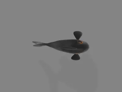 Low Poly Fish Free low-poly 3D model purchase