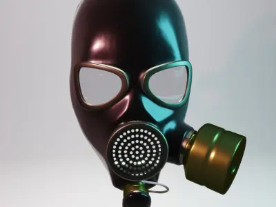 Gasmask Prototype 3D model