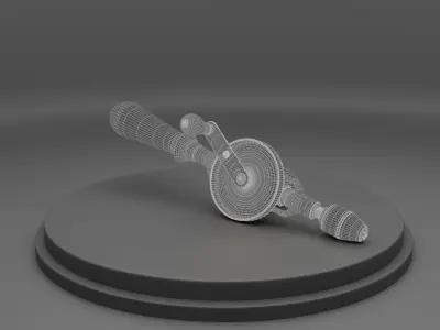 Stanley England Hand Drill 3D model