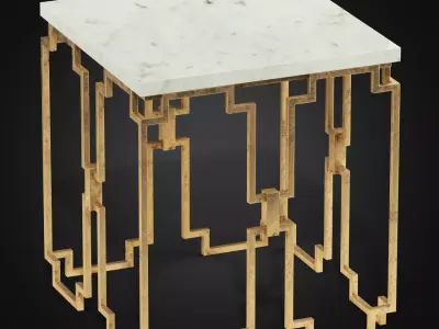 Evermore End Table 3D model