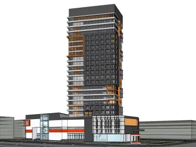 Sketchup Building 262 3D model