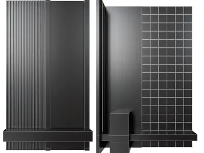 hallway partition 3D model