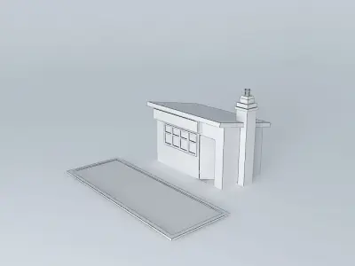 Eco Rail Track Coal Office Dummy Old Steam Days Free 3D model