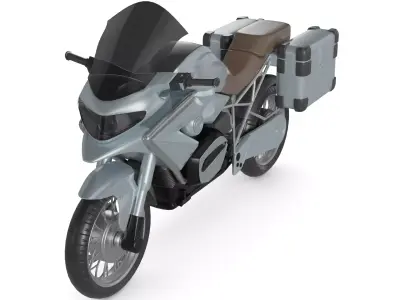 Touring Motorcycle 3D model order