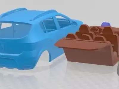 Dacia Sandero 2013 Stepway Printable Car  3D print model