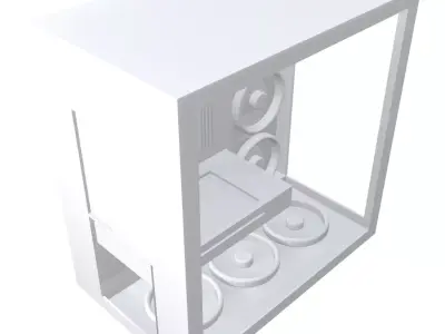  Gaming Pc Cool Rgb 3D model