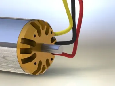 C6364-280 turnigy aerodrive motor Free 3D model