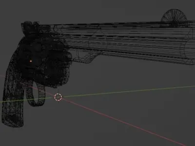 Scotchfield Revolver 3D model